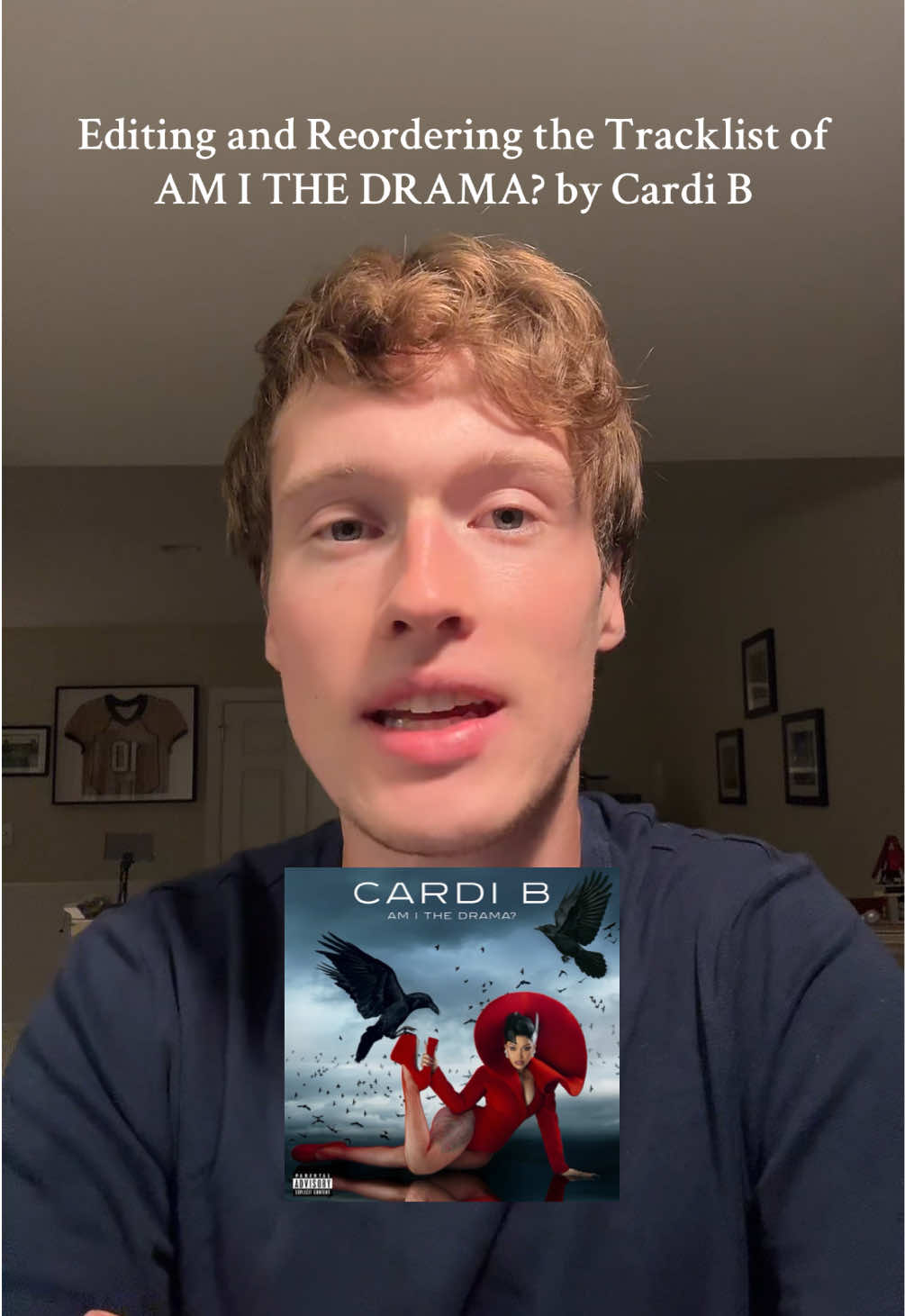 what do you think about my version of AM I THE DRAMA @Cardi B #newmusic #newalbum #cardib #edit #fyp 