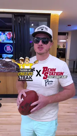 Introducing @pardonmycheesesteak's latest creation with @PennStationSubs: THE MEGA CHEESESTEAK. A mega portion of steak, pepperoni, provolone and American cheese - grilled hot and made to crush cravings. Available only at Penn Station. Order it in-store, online or through the Penn Station App for delivery
