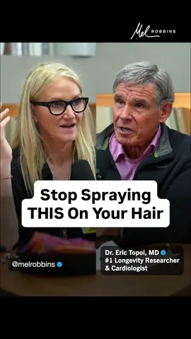Do you know what’s really in your hairspray? Dr. Eric Topol, MD, one of the most respected medical researchers and doctors in the world, says many of your everyday products may contain “forever chemicals”. He says these chemicals can build up in your body and harm your health. On this episode of The Mel Robbins Podcast, Dr. Topol shares the alarming truth about forever chemicals, exactly what to look for on labels, and the simple swaps that will protect you and your loved ones. If you’re ready to make healthier choices, this episode is for you. Listen now:  🎧 “#1 Longevity Doctor: 7 Toxic Products Destroying Your Health” #melrobbins #melrobbinspodcast #hairspray #toxicproducts