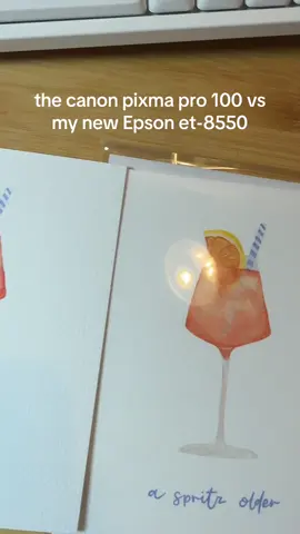 I loved my canon but the ink was hard to find and getting more expensive every time I needed it. Not to mention it didn’t last thaaat long! With the holidays coming up I wanted to upgrade and I’m so glad I did!!!! #artprints #artprinter #printer 