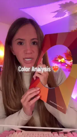 Color analysis on you ❤️‍🔥 full video on yt!!! With a realistic consultation 🥰 if you know, what is your season?? #asmr #asmrsounds #asmrvideo #relax #fyp 