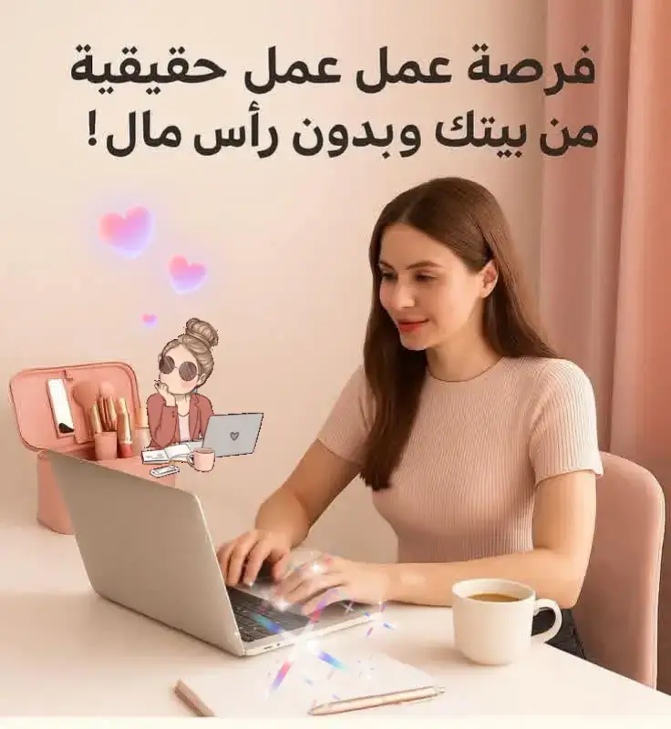 #فرصتك_الآن #فرصة_عمل_من_المنزل #نساء_تغيّر_الحياة 