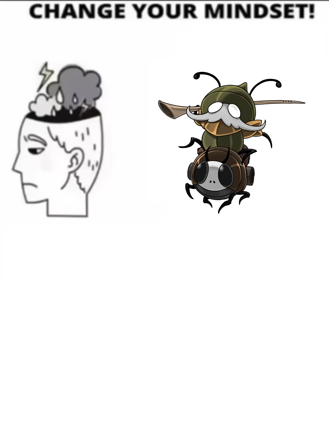 Vamos dar o destaque que nosso mano Garmond merece. #hollowknight #silksong #hollowknightsilksong #game