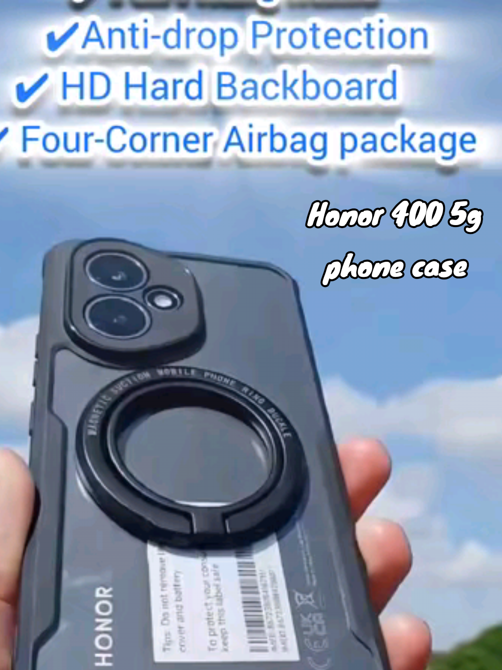 Honor 400 5g Case🩶 Wait! Wag ka mag-scroll! Ilang beses na bang muntik mabasag phone mo pag nalaglag? Yung simpleng hulog lang sa sahig, pero parang gusto mo na umiyak kasi baka basag na screen?! Eto na! May nakita akong super tibay anti-drop case na may four-corner airbag, hard backboard, at may kasama pang magnetic ring stand! Swak na swak para safe ang phone mo at astig pa tingnan. Pwede pa pang-stand kung nood ka or gaming—hands free pa! “Bilis! Habang naka-sale pa, click mo na yung 🟡 yellow basket sa baba — baka maubos agad!” #Honor4005g  #Honorcase  #honortrend  #Quality  #Rafizy 