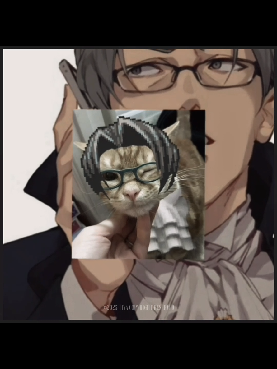 #MILESEDGEWORTH || haven't done a transition edit in a WHILE and it shows || #aceattorney #aceattorneyedit #omgpage #fyp 