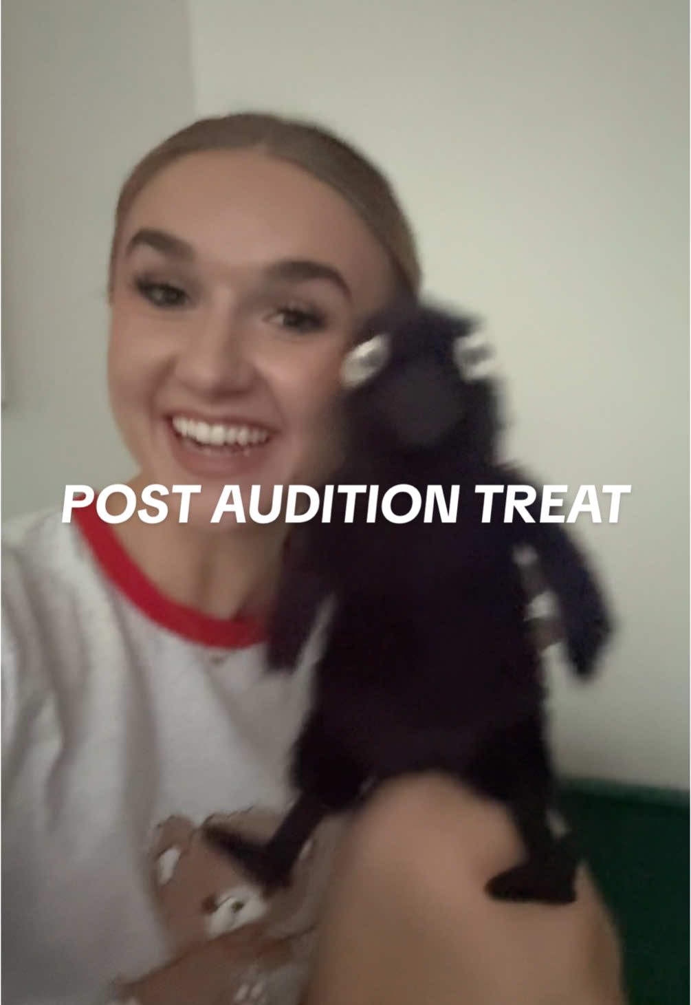 lol my version of the post audition treat hahahahhaa #nyc #jellycat 