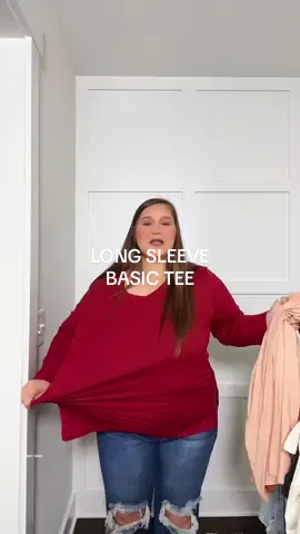 These are the most buttery soft basic tees #comfyclothes #casualoutfits #basictee #OOTD #ootdinspo 