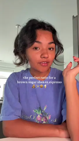 Brown Sugar Shaken Espresso recipe! #fallcoffee #coffeetok #makeacoffeewithme #falldrink #brownsugarshakenespresso 