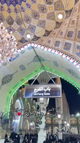 #الامام_علي_بن_أبي_طالب_؏💙🔥 #النجف #زيارة 