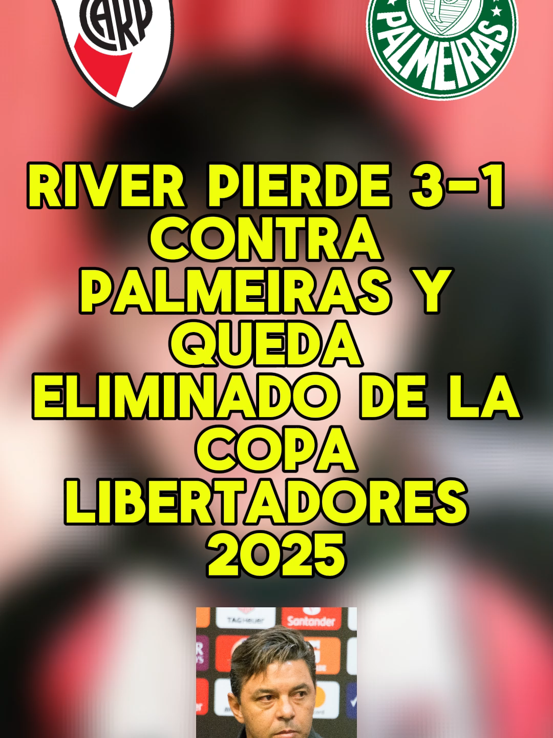 RIVER ELIMINADO DE LA COPA LIBERTADORES 2025 FRENTE A PALMEIRAS, AHORA QUE? - #copalibertadores #futbolargentino #streams #clipsdestreams #conmebol #copalibertadores2025 #futbol #riverplate #palmeiras #cuartosdefinal #gustavogomez #futbolsudamericano #brasil #remontada #futbol⚽️ #vitorroque #abelferreira