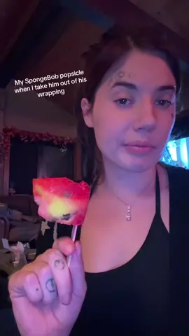 He still delicious af tho 🤷🏼‍♀️ #spongebobpopsicle #spongebobsquarepants 
