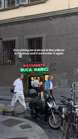 RISTORANTE BUCA MARIO IN FLORENCE 🍝  MY FAVORITES: 1. Grandmas lasagna 2. Truffle pasta 3. Tiramisu  #florence #florencefood #florencetravel #italytravel #italianfood 