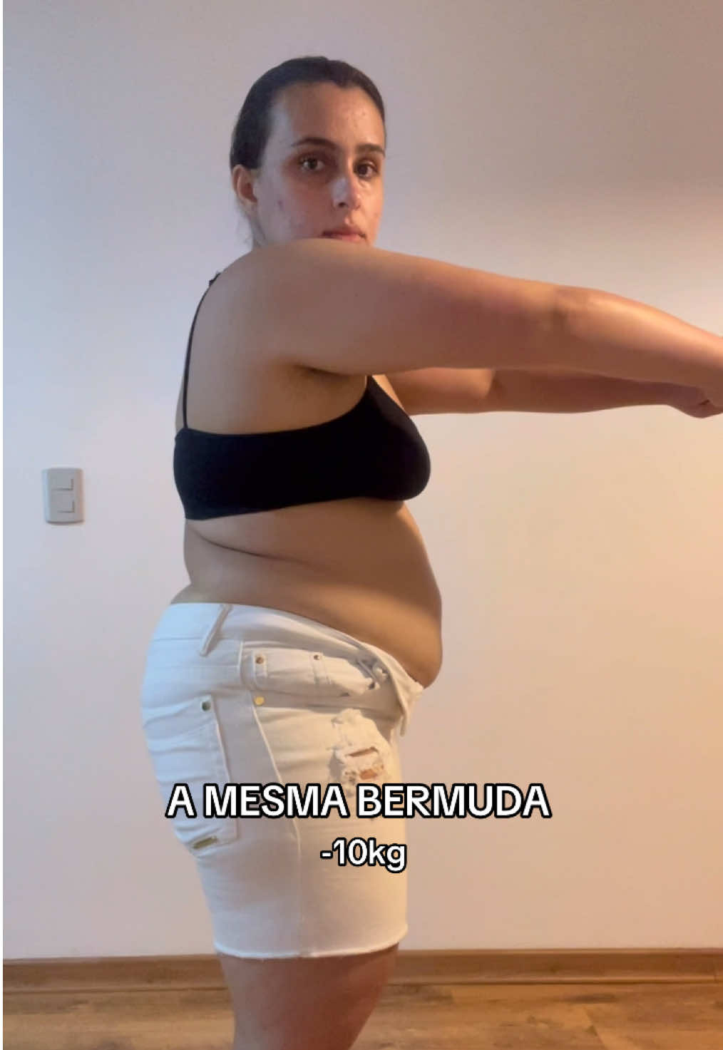 Eu precisava desse antes e depois… distorção de imagem ta gritando aqui 🫠 . . . . . . . #antesedepois #antesesepoisemagrecimento #perderpeso 