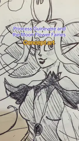 Fairy Guinevere #knightsofguinevere #princessguinevere #oc #glitch #art 