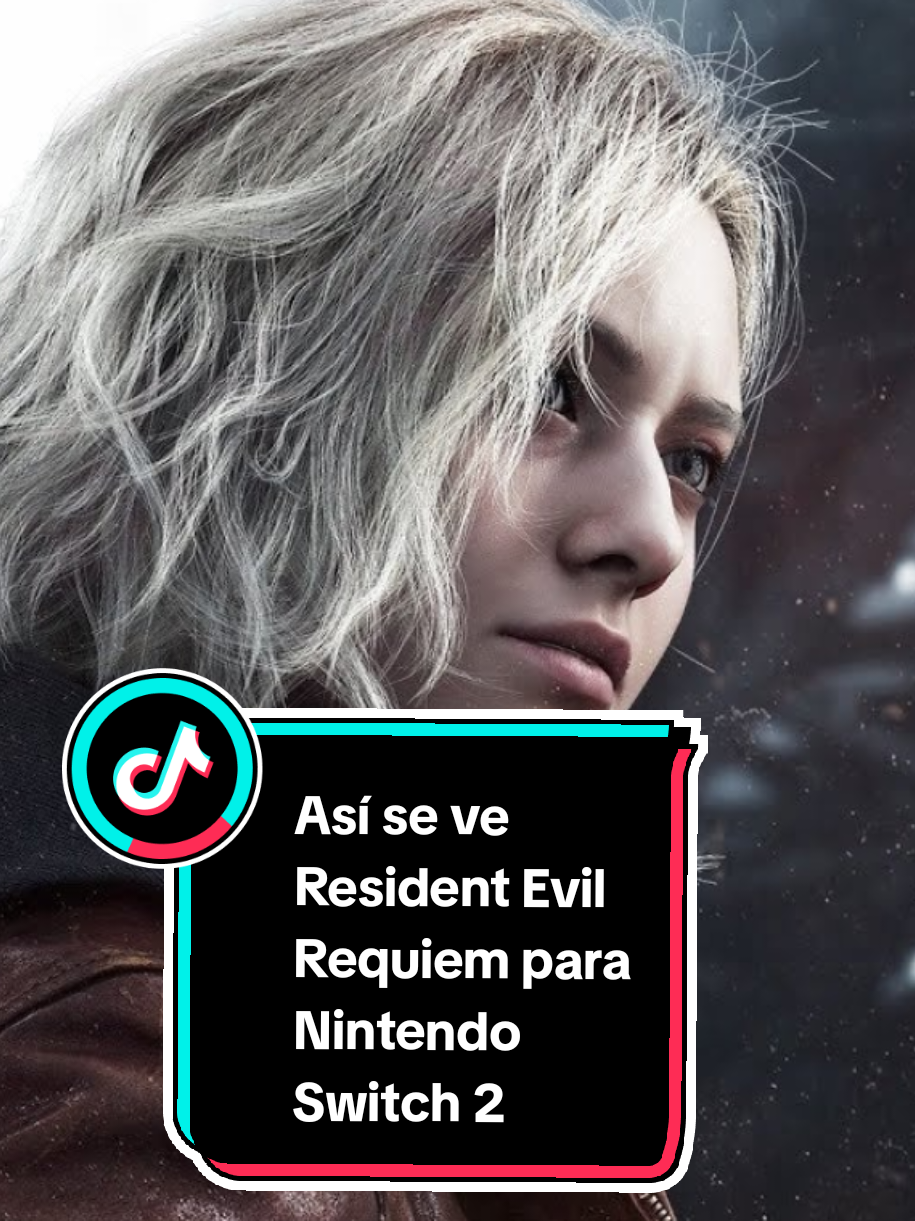 Así se ve Resident Evil Requiem para Nintendo Switch 2  Llegan imágenes y videos desde el Tokyo Game Show de cómo se ve Resident Evil Requiem en Nintendo Switch 2, acá la sorpresa salta que es en modo portátil, en el cual podemos apreciar que se ve suficiente pero ¿Tu que opinas banda Kranky? ¿Se ve bien? #creatorsearchinsights #residentevil #residentevilrequiem #tokyogameshow #capcom 