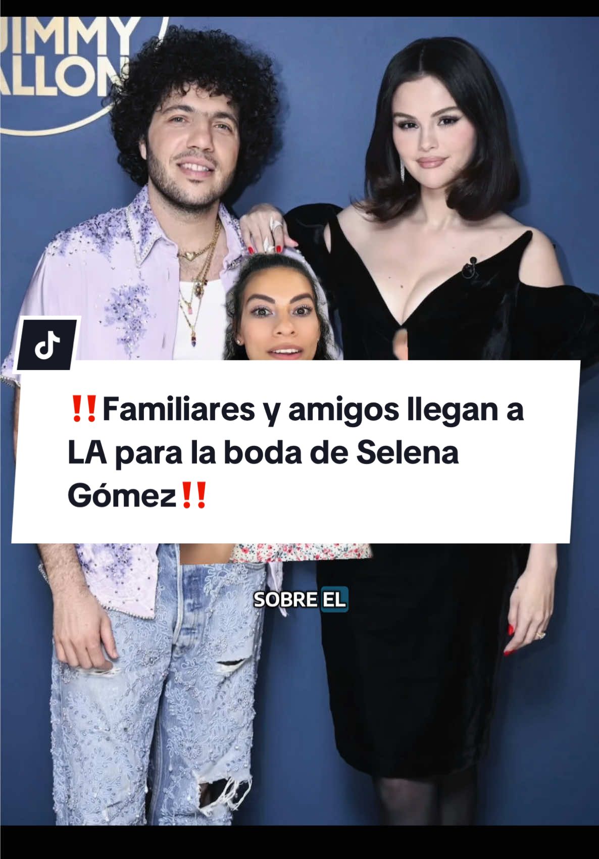 ‼️Familiares y amigos llegan a LA para la boda de Selena Gómez‼️ #selenagomez #taylorswift #traviskelce #entretenimiento #bennyblanco 