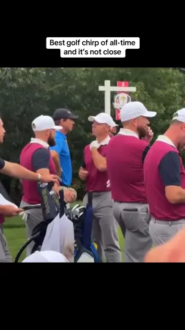 Incredible chirp from this savage fan. #RyderCup #golf #rorymcilroy 