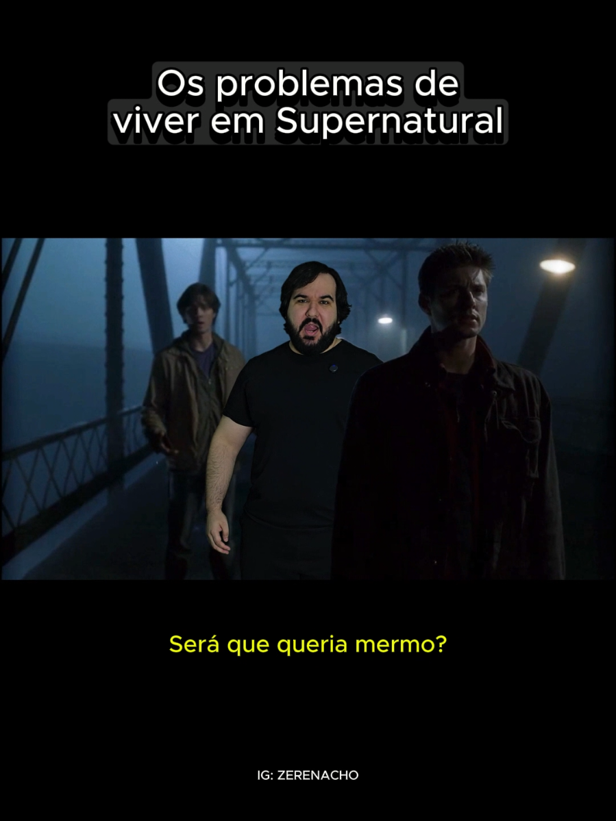 Vc tem certeza q queria viver em supernatural #fyp #supernatural #sobrenatural 