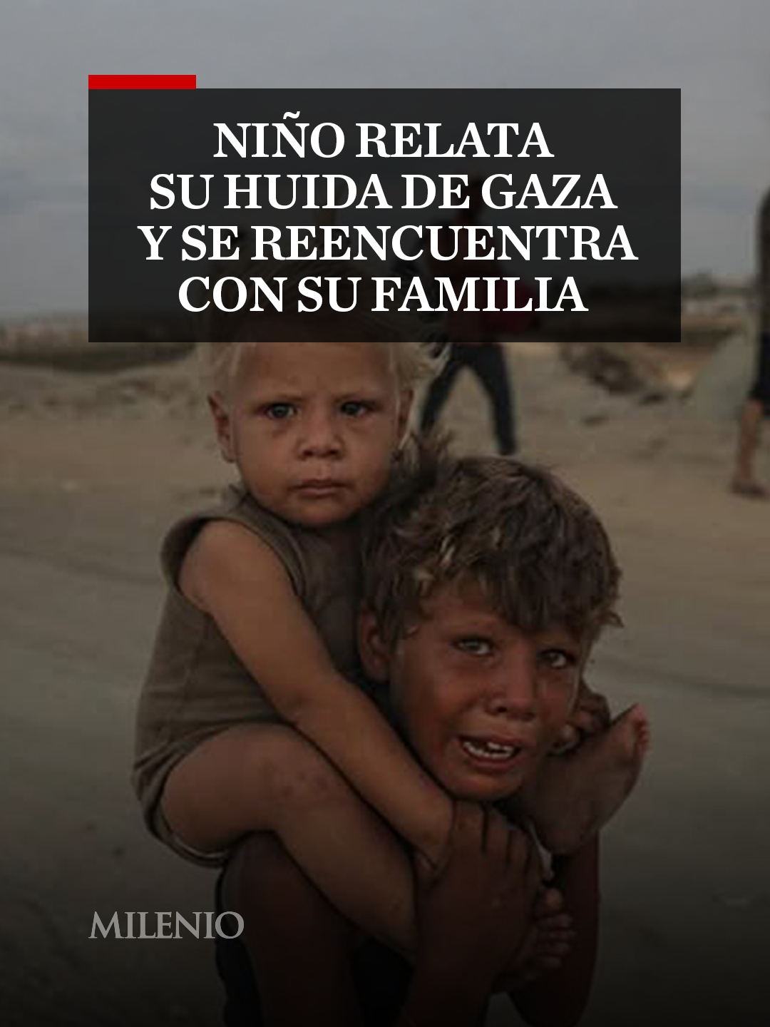 Un niño de Gaza, cuya imagen llorando mientras cargaba a su hermano durante el desplazamiento del norte al sur se volvió un símbolo mundial del sufrimiento infantil en la guerra, ha sido encontrado. Ahora relata lo que vivió y cómo afrontó aquellos momentos de dolor y dificultad. #MilenioInforma #MilenioNoticias #Gaza #Hermano #Familia #Niño