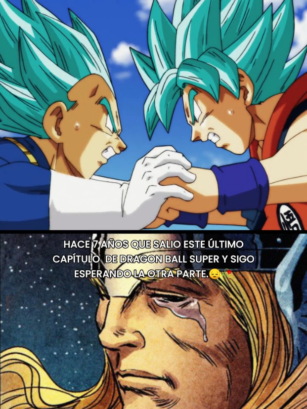 El último capítulo de Dragon Ball Super.🥀 #goku #vegeta #dragonball #dragonballsuper #viral 