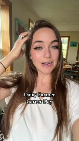 Cow pants for career day?? #careerday #fitcheck #farmfashion #dairyfarmer #farmwife 