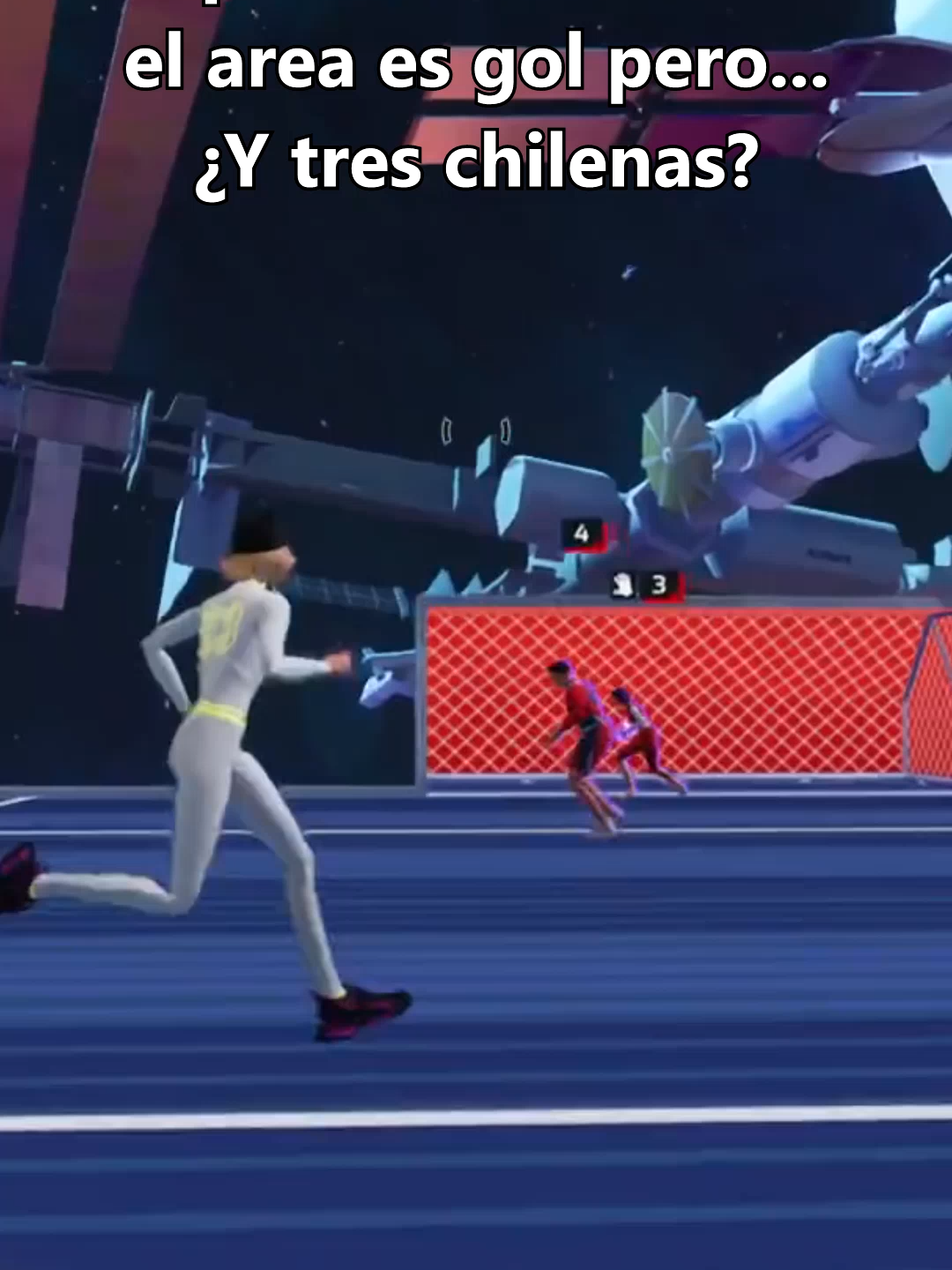 La regla dice que tres cabezazos en el área es gol, pero estos chicos están locos, así que metieron 3 chilenas en el área ¡VAMOS CABARET! #Rematch #CabaretFC #HyperX #Futbol #Chilena #Cabezazo