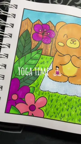 Hora de relaxar colorindo.. 🧘🏻‍♀️ #ioga #comfyecozy #coloring #relax #inspiration 