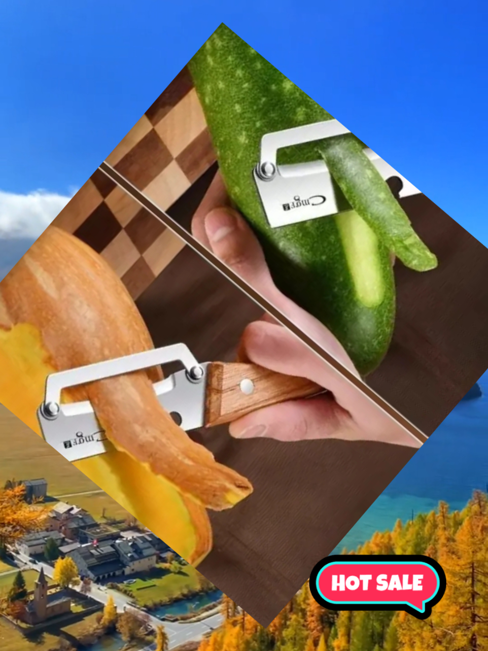 Alat mengupas kulit buah sayur pelbagai guna #tiktokshop #fyppppppppppppppppppppppp #murah #sale 