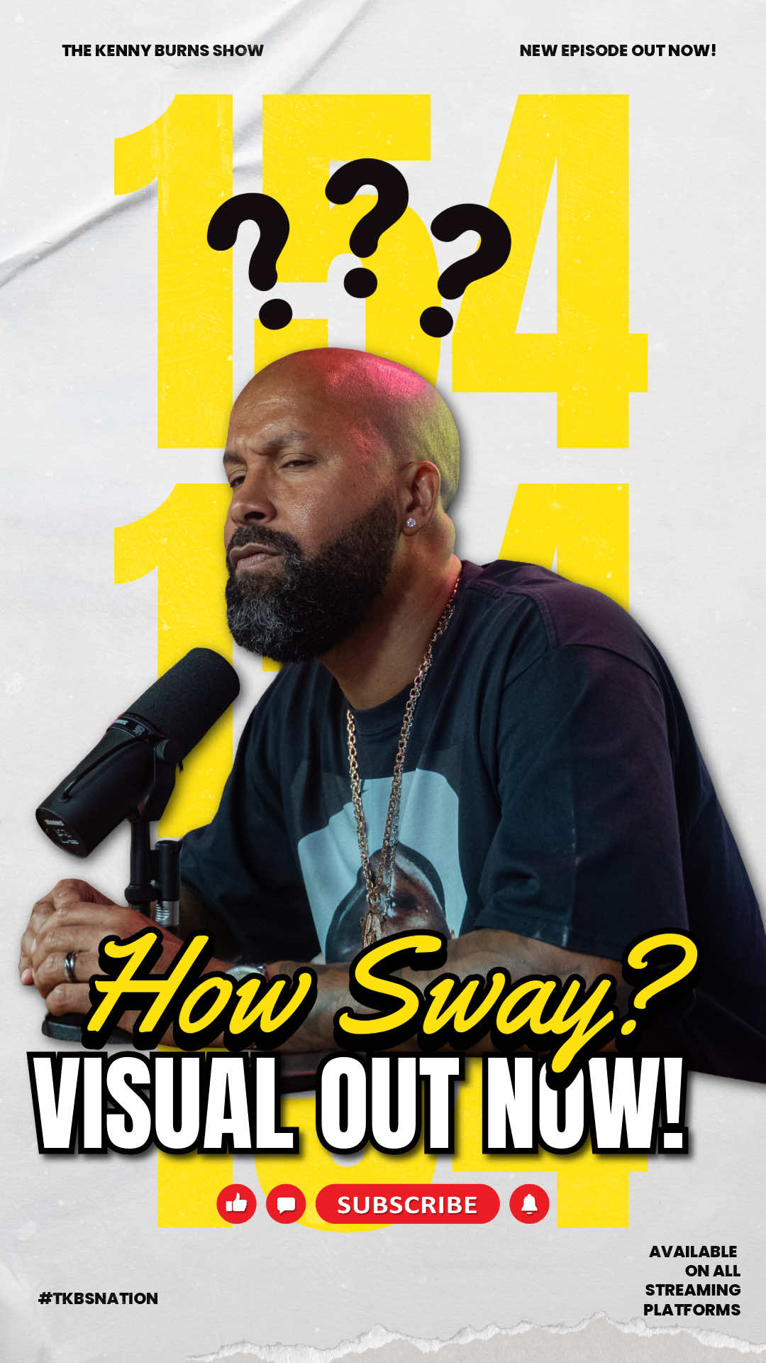 🚨 PREMIERE ALERT 🚨 New episode of The Kenny Burns Show is LIVE on YouTube now! 🎥🔥 In Ep. 154: HOW SWAY?! @kennyburns breaks down the latest in pop culture — from the Cardi B pregnancy chatter, to the Dame Dash vs. Cam’ron feud, to why we really need to chill on Chris Brown. Plus, a recap from the 2025 BMAC Awards and a powerful conversation on unity in our community. 🎬 Tap in NOW via YouTube and join us in the chat 💬  🗣️ Drop a comment, tag a friend, and hit that subscribe button! Let’s keep pushing the culture forward. 💥 #TKBS #TheKennyBurnsShow #KennyBurns #HOWSWAY #CardiB      