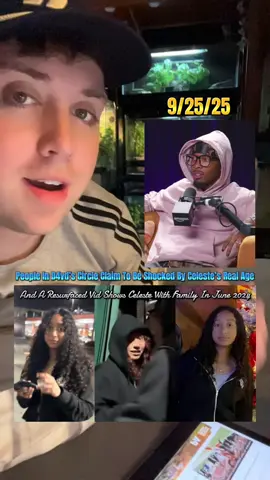 People in #D4vd’s circle are reportedly shocked after finding out #CelesteHernandez’ real age! They are telling sources that they believed she was 19. We also have new footage of Celeste with family on June 2nd, 2024, about a month after she was reported missing a third time by family. #foryou #fyp #truecrime 