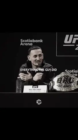 Max Holloway at the presser 😤 reminding everyone he’s got everything 2x better than Brian Ortega on his record ahead of their fight 👑 #Blessed #UFC #MMA #maxholloway #brianortega 