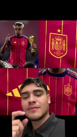 LA CAMISETA DE ESPAÑA PARA EL MUNDIAL 2026 #españa #futbol⚽️ #mundial2026 #jerseydeespaña2026 