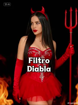 #CapCut #diabla #filtroia #iaestrella #devil 