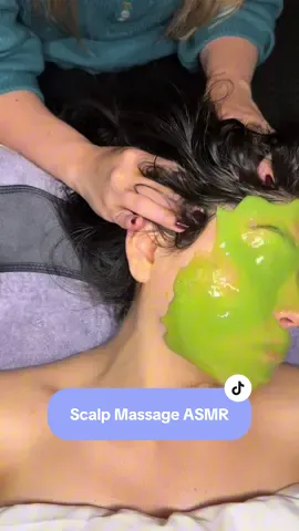 10 mins of scalp massage bliss 😴💆‍♀️ #scalpmassage #scalpcare #asmr #asmrscalpcheck #hairplay 