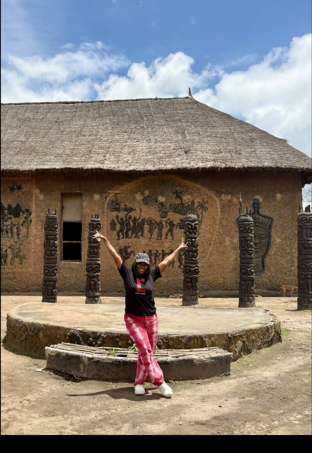 Wait for it!!! 📍 Ibrahimchattafilmvillage  #oyostate #travelblog #videoviralitiktok #deyemihabibat #contentcreator 