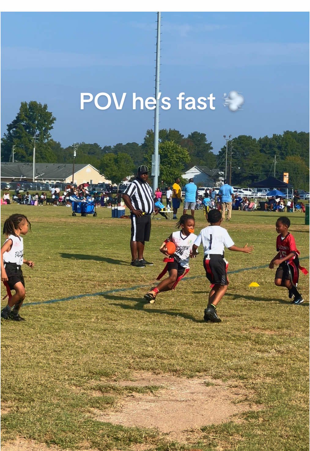Flag football 8u #football #footballtiktok #footballedit #flagfootball #footballmom 