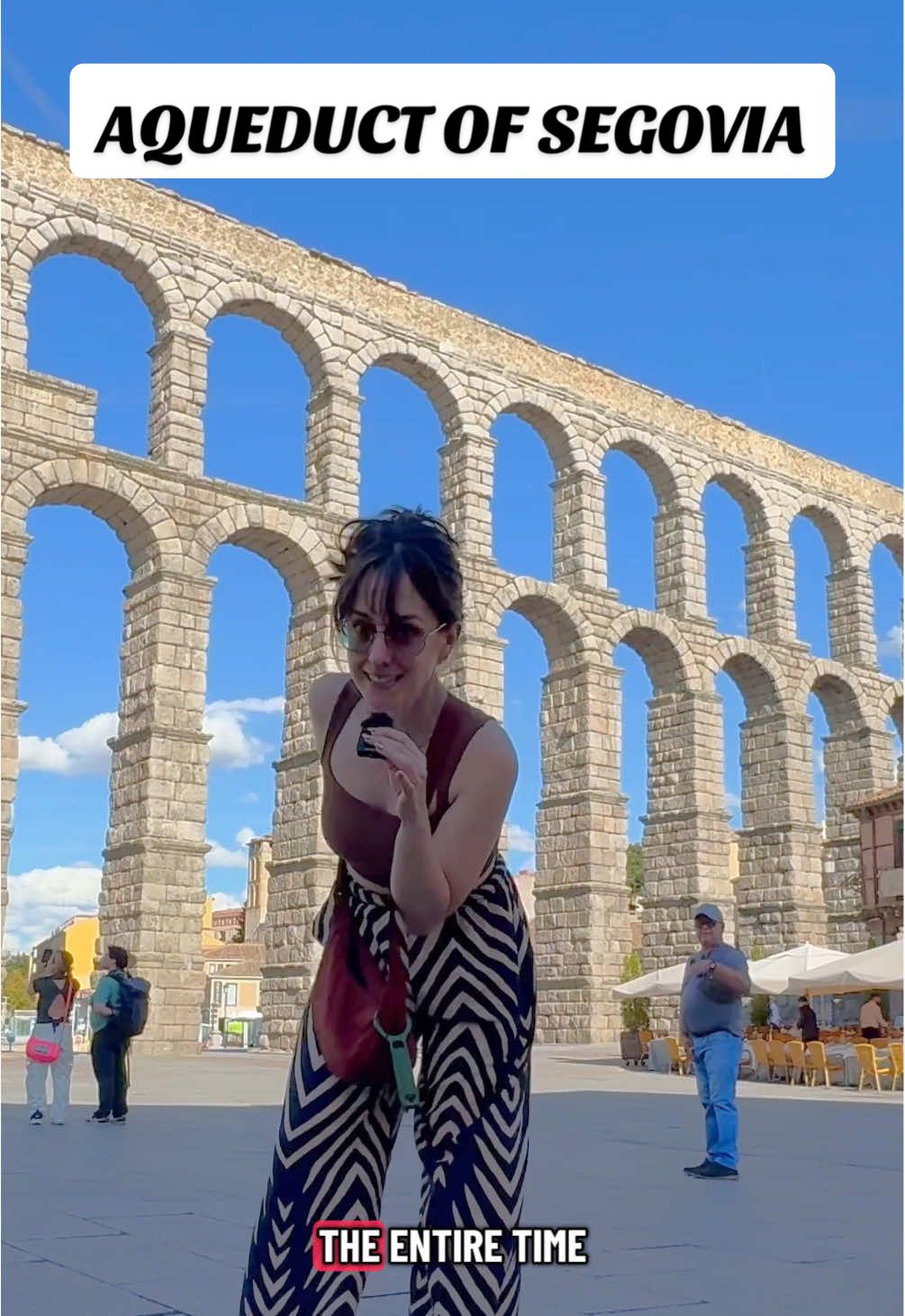 While I work on a longer series, please enjoy ONE OF THE COOLEST THINGS IN THE WORLD: The Aqueduct of Segovia, built nearly 2000 years ago by the Romans. No matter how many times I’ve seen this thing, I’m still awestruck by the engineering marvel. #History #explained #spain #storytime #architecture 