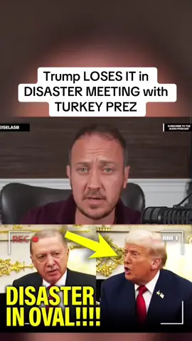 Trump LOSES IT in DISASTER MEETING with TURKEY PREZ #new #meidastouch #donaldtrump2024🇺🇸 #fyp #ustiktok🇺🇸 