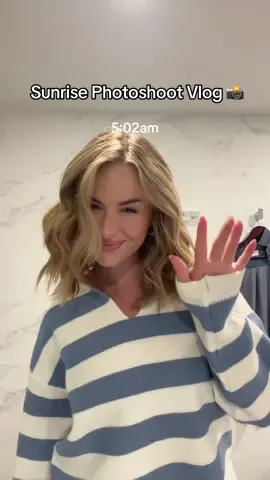 Come with me to a sunrise modeling shoot in Sydney, Australia 👙🌅 #sydneyaustralia #modelingshoot 