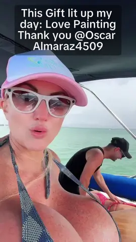 Oscar Almaraz4509, thank you for this wonderful Gift sent in my LIVE! I'll cherish this moment forever.#tiktoklive #livehighlights #livegift #lovepainting 