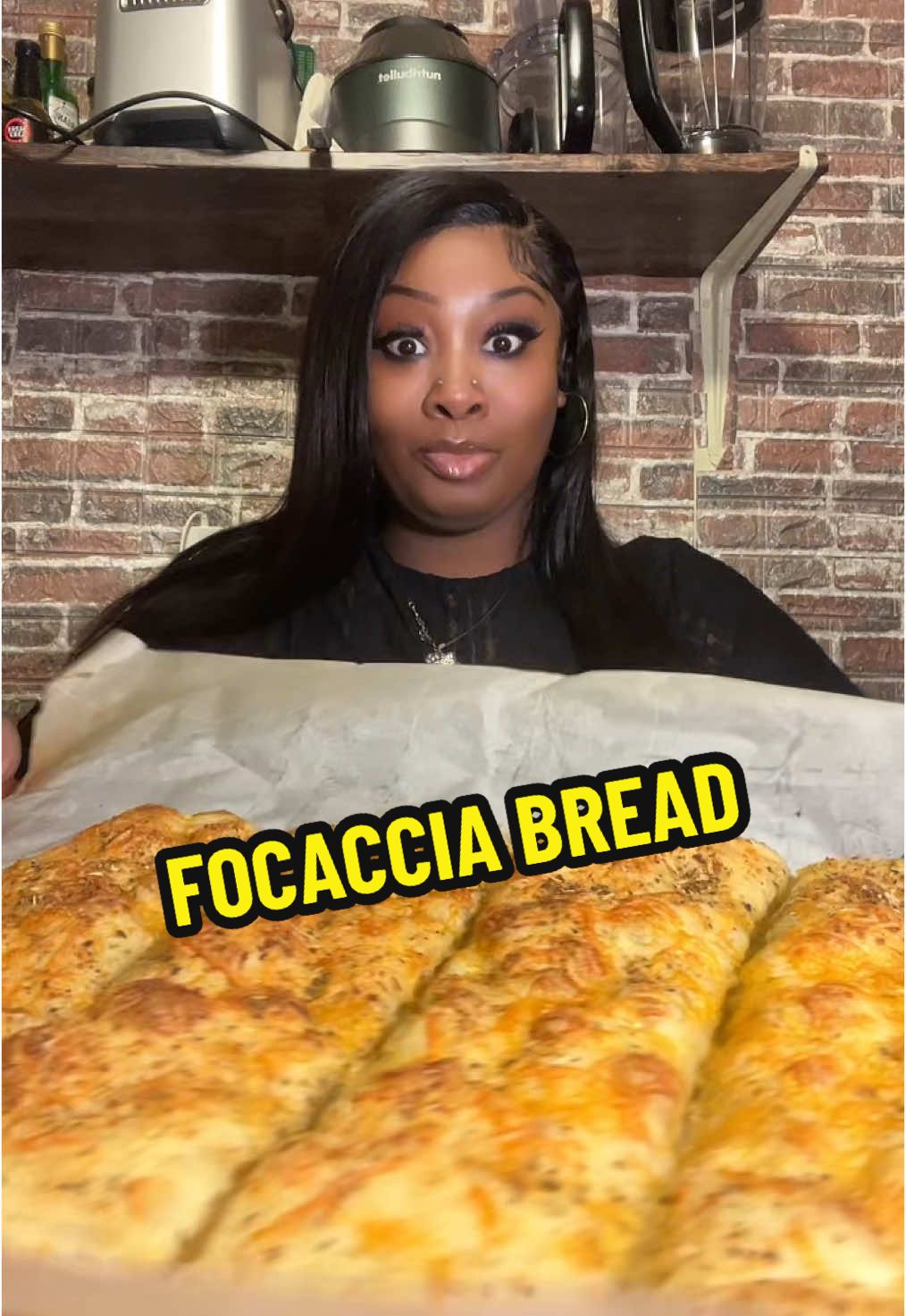 TRIED to make @Lacey’s same day focaccia bread 😭😭 