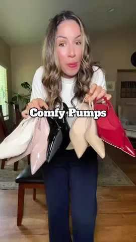 I have these in every color because when you find something this comfy and chic, you don’t let it go. Perfect for moms who want to look amazing while still being comfortable. #pumps  #comfyheels #wardrobestaple #heels #officewear  