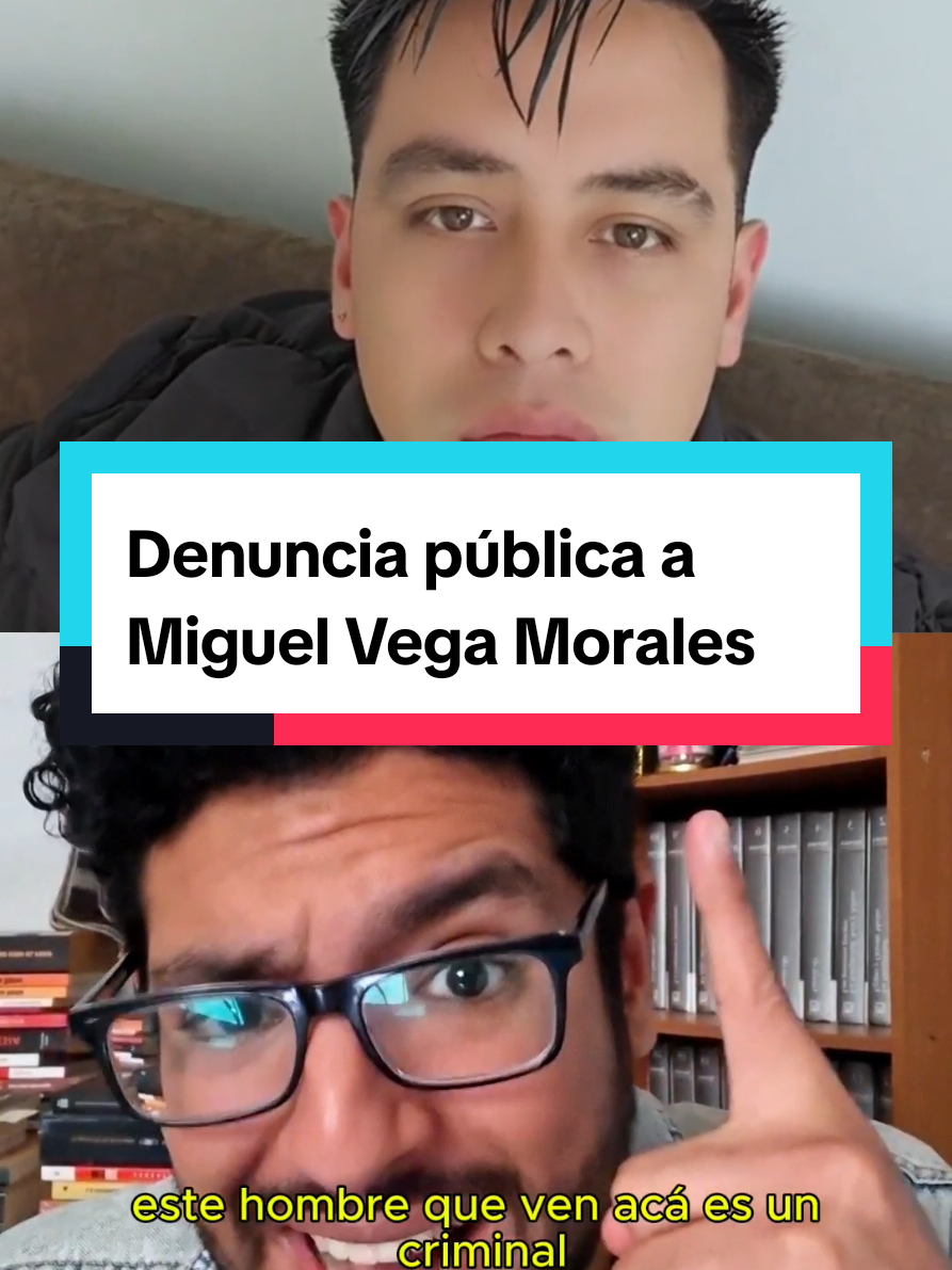 Denuncia pública a Miguel Vega Morales. #denuncia #ayuda 