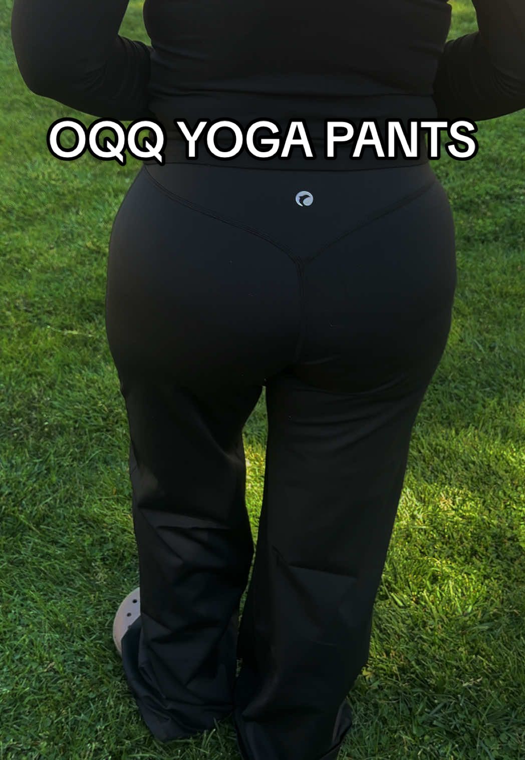 High waist flare leg Yoga Pants #OQQ #oqqfashion #yogapants #womenspants #pants 