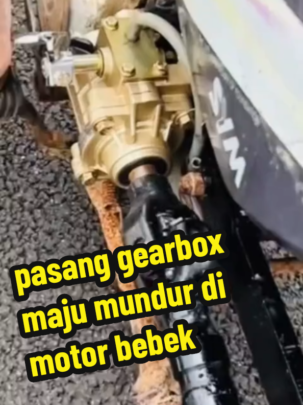 modif motor geae box maju mundur roda 3 mobil mesin motor gocar mini jip