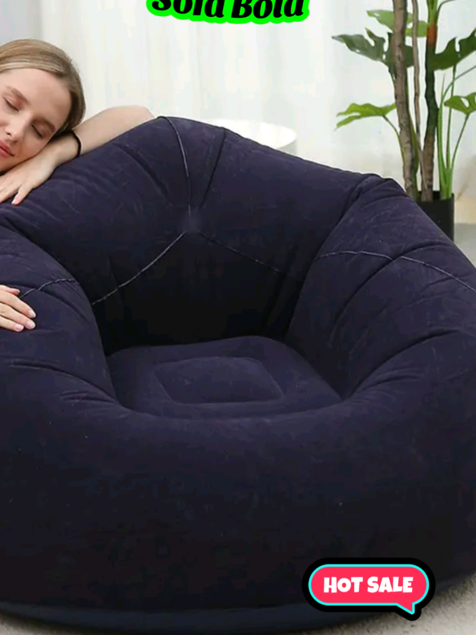 Sofa Malas Kembung, Sofa Bola Sepak Kembung, Bahan PVC, Rekaan Berbondong-bondong, Boleh Dilipat, Sesuai untuk Ruang Tamu, Bilik Tidur, dan Taman Luar #sale #murah #fyppppppppppppppppppppppp #sofa 