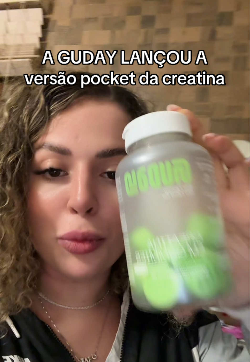 A GUDAY lançou a versão pocket da creatina em gummies e a de maçã verde é minha favorita. Muito boa pra quem quer provar antes de investir na maior #tiktokshop #creatina #guday #suplementos #Fitness 