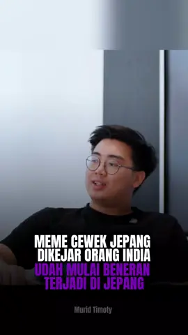 Jepang sudah mulai terinvasi India? meme lelucon dulu saat ini sudah mulai terjadi  #timothyronald 