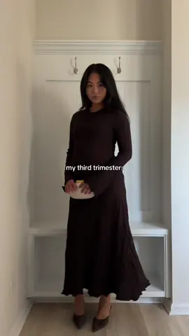 Proof you can still feel elegant in pregnancy 🤍 #maternityclothes #pregnancy #3rdtrimester #personalstyle #elegantstyle 