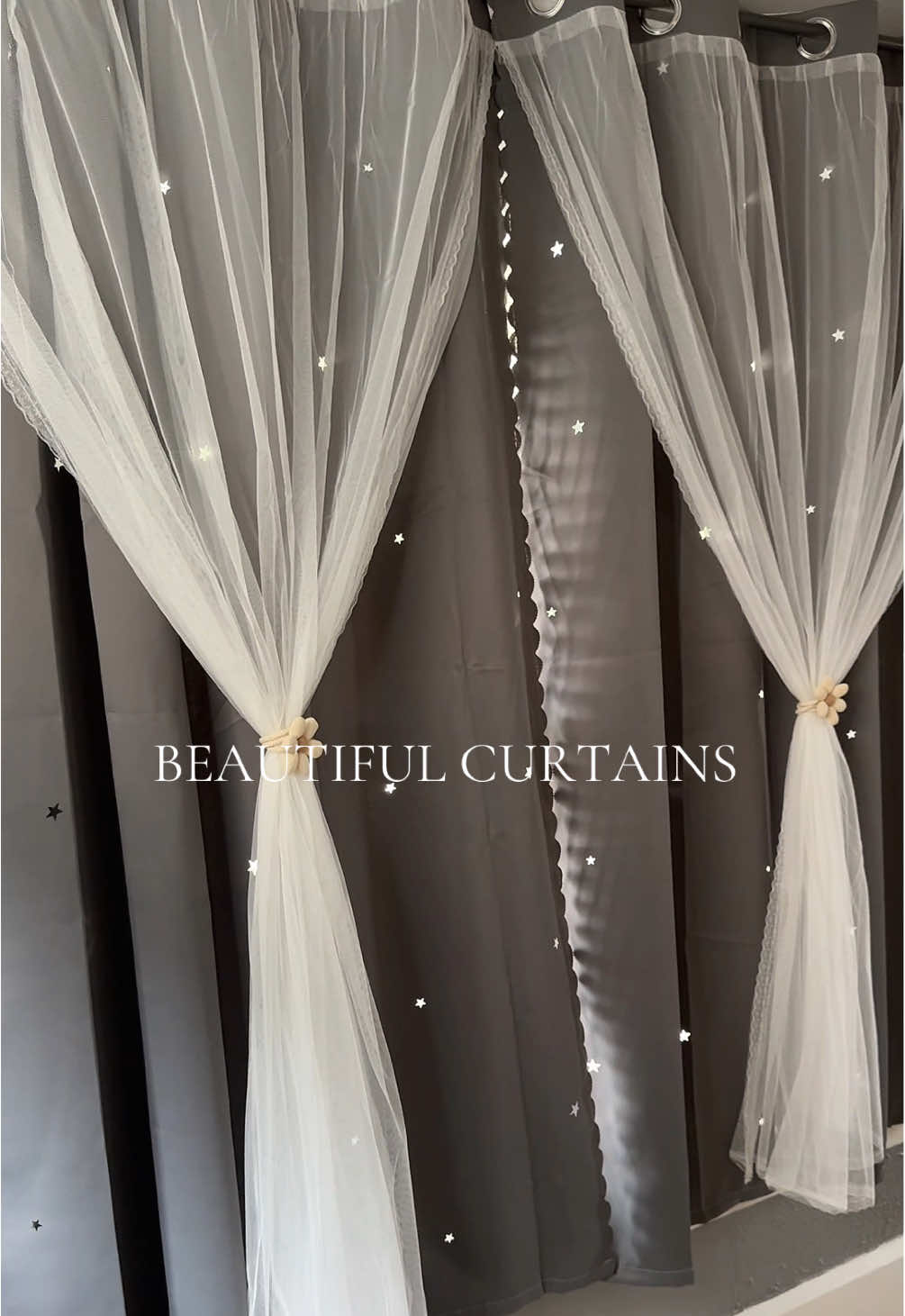Loving these beautiful curtains 😍♥️ #curtains #windowcurtain #tiktokshoprestock #fyp 